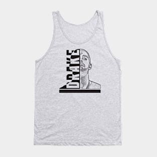 Drake // Hip Hop // Black Retro Tank Top